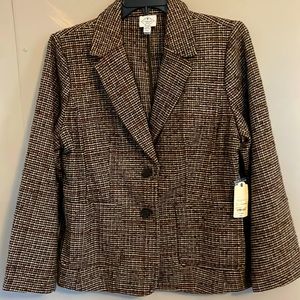 NWT Brown Suit Jacket / Blazer XL